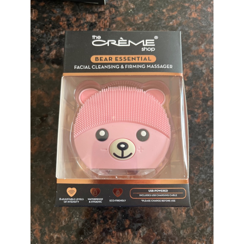 The Creme Shop Bear‎ Essential Facial Cleansing Firming Massager Pink BCCK7012